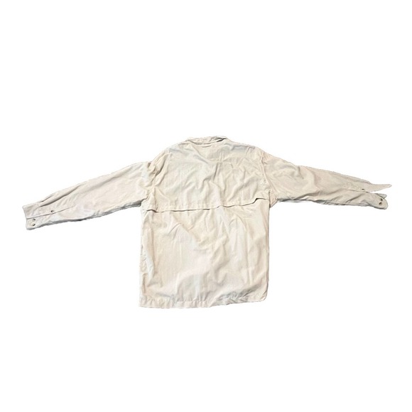 NATURAL GEAR Utility Shirt Mesh Lined Vented Zip Pocket Outdoor Relaxed Fit XL - Picture 4 of 7